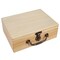 WE Games Double 6 Dominoes with Spinners with Natural Wooden Treasure Box